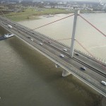 marode Autobahnbrücke der A1 bei Köln